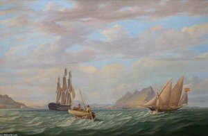 Hms 'vanguard' - — Thomas Luny