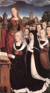 Triptych Of The Family Moreel (right Wing) — Memling, Hans