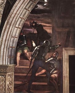 The Liberation Of St Peter (detail) — Raphael
