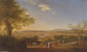 A Panoramic View Of Florence From Bellosguardo — Thomas Patch