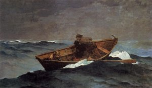 Lost On The Grand Banks — Winslow Homer, Contemporary Realism