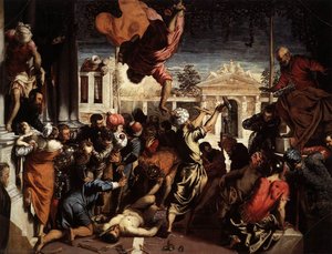 The Miracle Of St Mark Freeing The Slave — Jacopo Tintoretto, Baroque