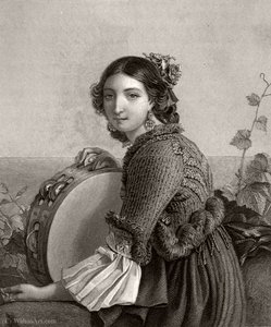 A Peasant Girl Of Procida — Louis Léopold Robert