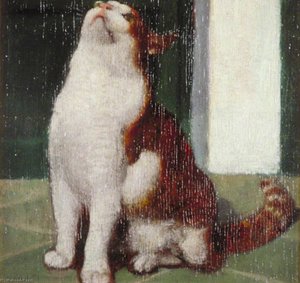 Study Of A Cat — Arthur Segal