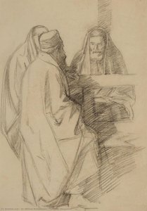 Talmudic Discussion — Sir William Rothenstein