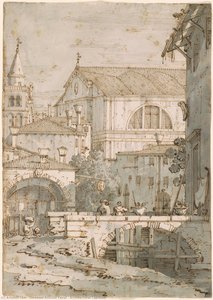 Architectural Capriccio — Canaletto