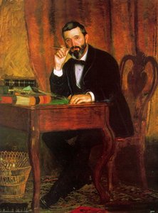 Dr. Horatio C. Wood, Oil On Canvas, The Detroit — Thomas Eakins