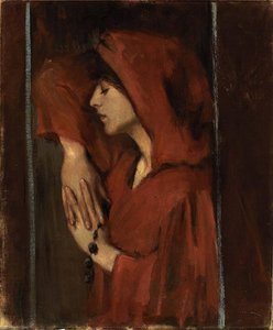Woman With Red Hood — Alice Pike Barney