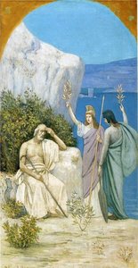 Homer: Epic Poetry — Pierre Cécile Puvis De Chavannes