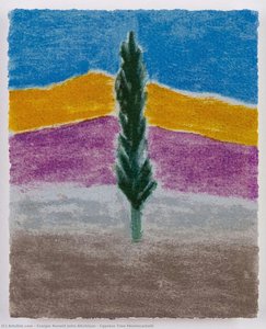 Cypress Tree Montecastelli — Craigie Aitchison