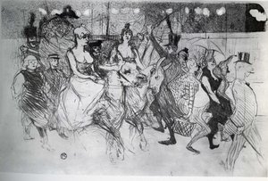 Gala At The Moulin Rouge — Henri De Toulouse-lautrec