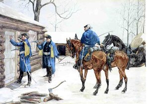 Arresting The Deserter — Frederic Remington