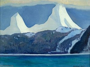 Snowy Peaks — Rockwell Kent