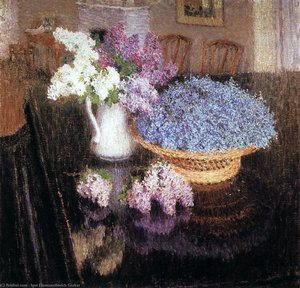 Lilacs And Forget-me-nots — Igor Emmanuilovich Grabar
