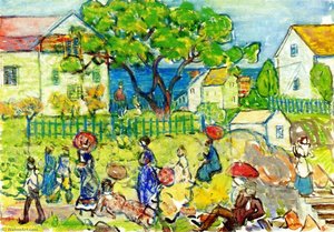 Folly Cove, Gloucester — Maurice Brazil Prendergast, Post-impressionism