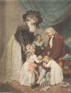 A Visit To The Grandfather Par W.ward — John Raphael Smith