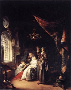 The Dropsical Woman — Gerrit Dou