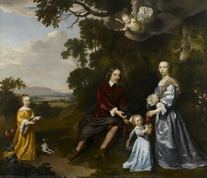 The Van Der Graeff Family — Johannes Mytens Or Jan Mijtens, Or 'mytens' To The English
