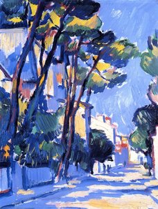 Street Scene, France — Samuel John Peploe