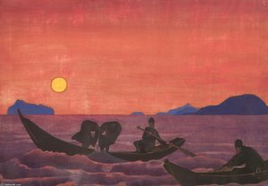 And We Continue Fishing — Nicholas Roerich