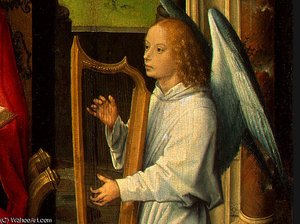 Madonna And Child With Angels — Memling, Hans