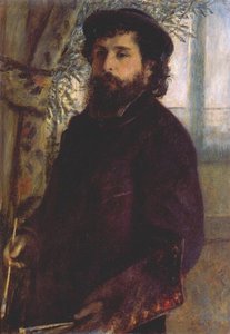 Portrait Of Claude Monet — Pierre-auguste Renoir