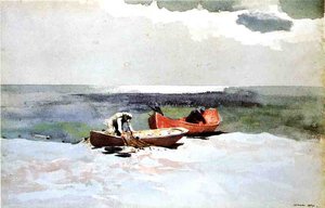 Deep Sea Fishing — Winslow Homer