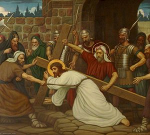 Jesus Falls the Second Time (part of ‘Stations of the Cross’)