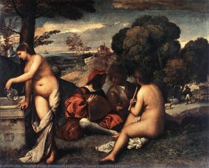Pastoral Concert (fête Champêtre) — Giorgione, Impressionism