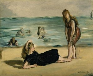 On The Beach 1 — Édouard Manet