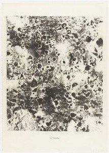 Tumult (tumulte) From The Portfolio Eléments, Moments From Phenomena (les Phénomènes) — Jean Philippe Arthur Dubuffet