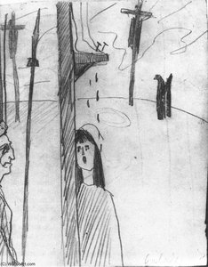 Golgotha — Gulacsy Lajos Kalman