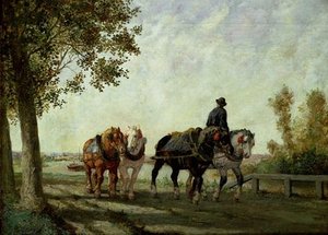 The Barge Horses