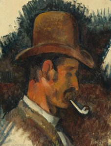 Man With Pipe — Paul Cézanne