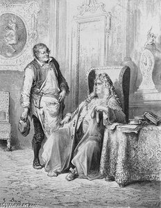 Illustration For The Cobbler And The Financier — Paul Gustave Doré, Romanticism
