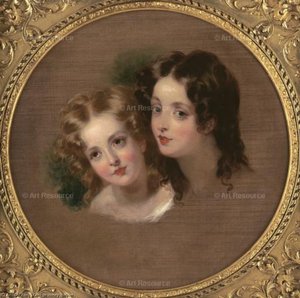 Study Of Two Children — George Henry Harlow