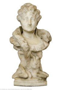 Bust Of Teresa Silberstein — Enoch Hendryk Glicenstein