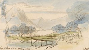 Lago D'iseo, Lombardy, Italy — Edward Lear
