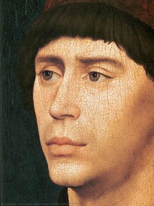 Portrait Of Antony Of Burgundy (detail) — Rogier Van Der Weyden, Early Netherlandish Renaissance