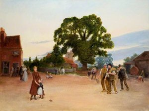 Our Village (copy Of Hubert Von Herkomer) — John E Williams