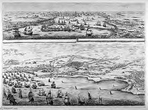 Plan Of The Siege Of La Rochelle