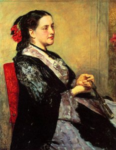 Portrait Of A Lady, Seville — Mary Stevenson Cassatt