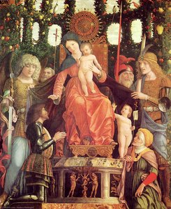 Sacra Conversazione (madonna Della Vittoria) — Andrea Mantegna, Renaissance