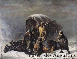 La Halte Forcée — Pierre Alexandre Antigna