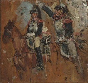 Deux Cuirassiers — Jean-louis Ernest Meissonier