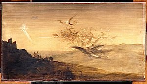 Anges Suivant Les Rois Mages — Gustave Moreau