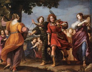 The Triumph Of David — Matteo Rosselli