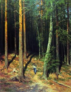 Pine Forest — Ivan Ivanovich Shishkin, Realism