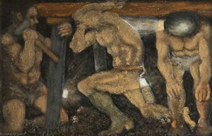 Setting Wooden Props — Norman Phillips