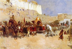 Wedding Procession, Jodhpur — Edwin Lord Weeks